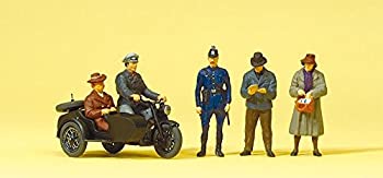 【中古】【輸入品・未使用】プライザー 1950年代の通行人とサイドカーカー 塗装済完成品 HO(1/87) 10565｜スカイマーケットプラス