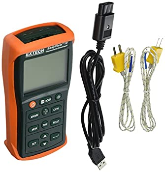 【中古】【輸入品・未使用】Extech EA15 EasyView温度データロギングデュアル入力温度計