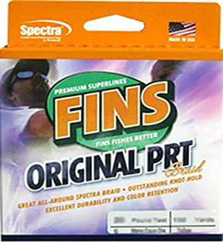 【中古】【輸入品・未使用】Fins Spectra 1500ヤード オリジナルPRTフィッシングライン イエロー 200ポンド