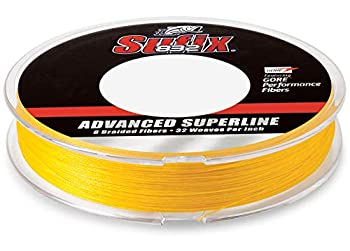 【中古】【輸入品・未使用】Sufix 660-430Y 832 三つ編み 30ポンド 高視認性 イエロー｜スカイマーケットプラス
