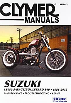 【中古】【輸入品・未使用】Clymer スズキ LS650 SAVAGE BOULEVARD S40 (1986?2012)。