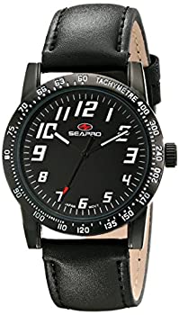 【中古】【輸入品・未使用】[女性用腕時計]Seapro Women's SP5214 Bold Analog Display Quartz Black Watch[並行輸入品]