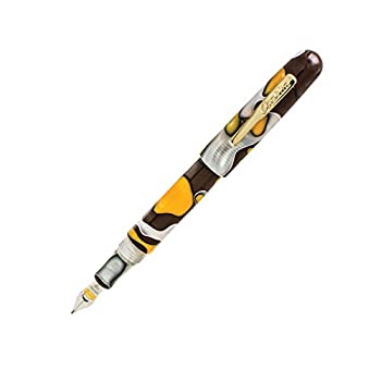 【中古】【輸入品・未使用】Conklin All American 万年筆 ペン先 中字 イエローストーン (CK71402) イエロー｜スカイマーケットプラス