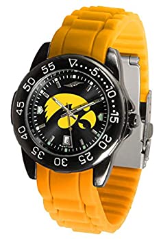 【中古】【インポート品・未当て嵌める】Iowa Hawkeyes Fantom運動競技ケイ素樹脂メンズウォッチ