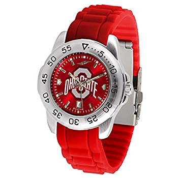 【中古】【インポート品・未当て嵌める】Ohio State Buckeyes運動競技ケイ素樹脂メンズウオッチ 腕時計-その他