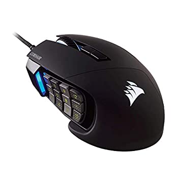 【中古】【輸入品・未使用】(Black%ｶﾝﾏ% Scimitar Pro - MMO/MOBA) - Corsair Scimitar Pro RGB Optical MMO Gaming Mouse (16%ｶﾝﾏ%000 DPI Optical Sensor%ｶﾝﾏ% 12 Program 35,158円