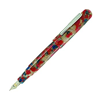 【中古】【インポート品・未当て嵌める】Conklin 筆 オールアメリカン筆 - 太字 筆 オールドグローリー (CK71430: CK7134)