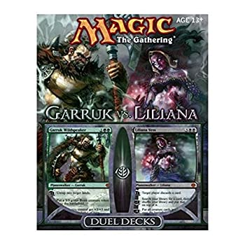 【中古】【輸入品・未使用】Magic The Gathering Garruk vs Liliana Duel Deck