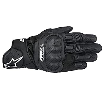 【中古】【輸入品・未使用】Alpinestars sp-5レザーグローブブラック( Moreサイズオプション) X-Large ブラック MOT-3558517-10-XL