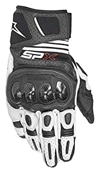 【中古】【輸入品・未使用】alpinestars(アルパインスターズ)バイクグローブ ブラック/ホワイト (サイズ:3XL) SP X AIRカーボンV2グローブ(356 7319) 1694580206