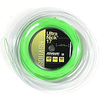 【中古】【インポート品・未当て嵌める】Ashaway Ultranick 17 squash string スポーツ・アウトドア-その他