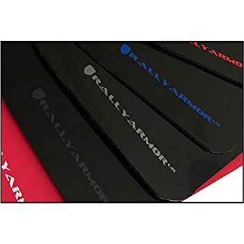 【中古】【輸入品・未使用】Rally Armor MF8-UR-BLK/SIL ブラック シルバー 泥よけ ロゴ付き (2007+ 三菱ランサー (スポーツバックにはフィットしません)。