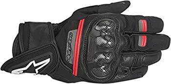 【中古】【輸入品・未使用】alpinestars(アルパインスターズ)バイクグローブ ブラック/レッド (サイズ:3XL) レイジ ドライスターグローブ 1694330106