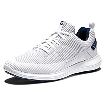【中古】【インポート品・未当て嵌める】フットジョイ FootJoy メンズ Fj Flex Xp ゴルフシューズ%ｶﾝﾏ% 白いこと%ｶﾝﾏ% 13