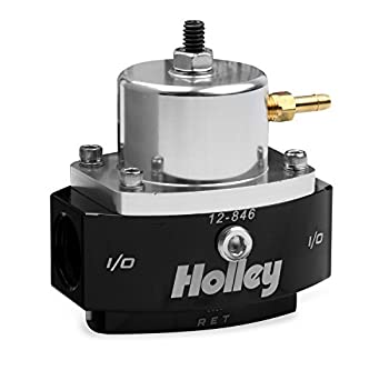 【中古】【輸入品・未使用】Holley 12-846 8AN インレット/アウトレット 6AN リターン 40-70 PSI ビレット燃料圧力レギュレータ