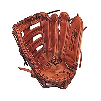 【中古】【輸入品・未使用】(33cm %カンマ% Left Hand Throw) - Shoeless Joe Gloves Single Bar Pocket Brown Glove|スカイマーケットプラス