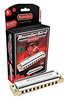 【中古】【輸入品・未使用】(LLF) - Hohner Inc. M2011BXL-LF Marine Band Thunderbird Harmonica%ｶﾝﾏ% Key of Double Low F