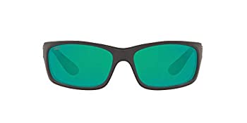 【中古】【インポート品・未当て嵌める】Costa Del Mar メンズ ホゼ 矩形 黒眼鏡 US 大きさ: 62 粍 色つや: 薄墨色