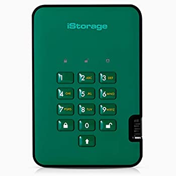 【中古】【インポート品・未当てはめる】iStorage diskAshur2 HDD 2結核症緑であること-安全性のあるなポータブルハードドライブ-合いことば防御すること、防塵、雨合羽、携帯型、ミリタリー点数のハードウ