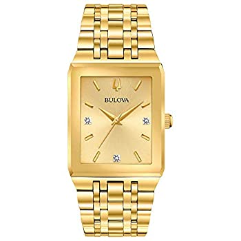 【中古】【インポート品・未当て嵌める】Bulova Modern - 97D120 黄色 一大きさ