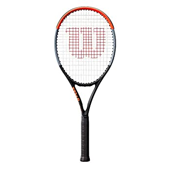 【中古】【インポート品・未当て嵌める】Wilson 衝突 100L 庭球櫂 (4 3/8)