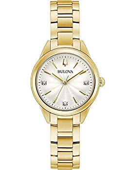 【中古】【インポート品・未当て嵌める】Bulova Sutton - 97P150 Yellow One Size