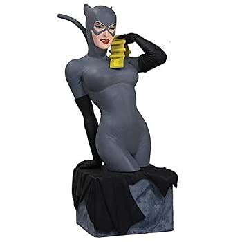 【中古】【輸入品・未使用】ウーマン オブ DCユニバース シリーズ2/キャットウーマン バストスタチューフィギュア
