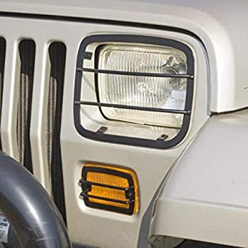 【中古】【輸入品・未使用】Rugged Ridge 11230.02 Euro Guard Set, Headlight And Turn Signal, 87-95 Jeep Wrangler YJ