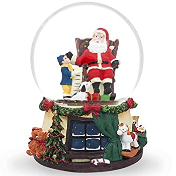 【中古】【輸入品・未使用】6?%ダブルクォーテ% Boy and Dog Readingギフトリストto Santa音楽Snow Globe|スカイマーケットプラス