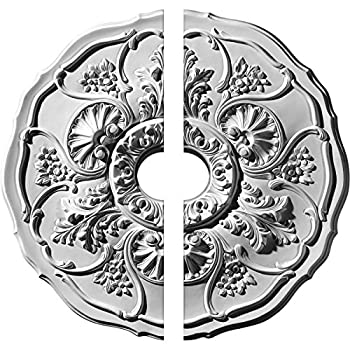 【中古】【輸入品・未使用】Ekena Millwork 22?1?/ 2?%ダブルクォーテ% OD X 3?1?/ 2?%ダブルクォーテ% ID X 1?1?/ 2「P Cornelia天井Medallion CM22CN2-03500 1|スカイマーケットプラス