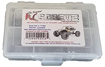 【中古】【輸入品・未使用】AXI026 - Axial Racing Yeti Jr. 1/18th (AX90054) ステンレススチールねじキット