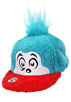 【中古】【輸入品・未使用】Dr. Seuss Thing 2 コスチューム ファジー スナップバックハット
