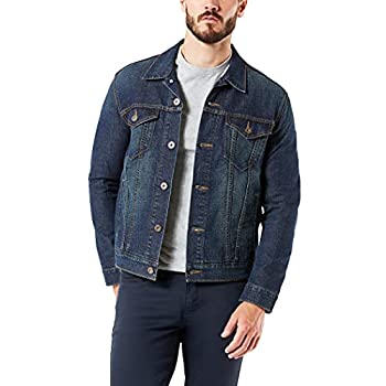 【中古】【輸入品・未使用】Signature by Levi Strauss & Co. Gold Label メンズ シグネチャー トラッカージャケット US サイズ: Medium カラー: ブルー