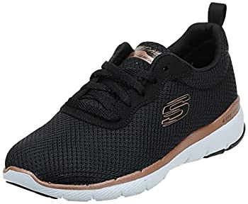 【中古】【輸入品・未使用】Skechers Women's Flex Appeal 3.0-First Insight Sneaker%カンマ% Black/Rose/Gold%カンマ% 7.5 W US|スカイマーケットプラス