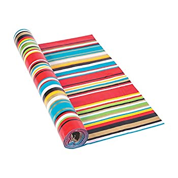【中古】【輸入品・未使用】Fun Express 明るい色 フィエスタセラペ テーブルクロス ロール (40インチ x 100フィート) Cinco de Mayo パーティー フィエスタ テーブルカバー
