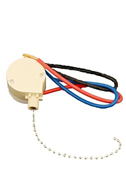 【中古】【輸入品・未使用】Leviton 1689???50?Pullチェーンスイッチ、3速度、4位置、3?a-250?V AC、6?a-125?V AC、3?a-125?V ac-l、数6チェーン、3?3?/ 4インチ長、ベルナ