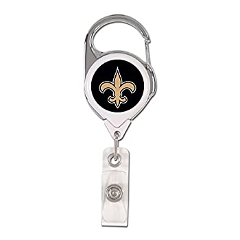 【中古】【輸入品・未使用】NFL新しいOrleans Saints格納式プレミアムバッジホルダー、チームカラー、1サイズ 7,668円