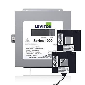 【中古】【輸入品・未使用】Leviton 1?K240???2?Wシリーズ1000?120?/ 240?V 200?A 1p3?Wインドアキットwith 2分割コアCTS|スカイマーケットプラス