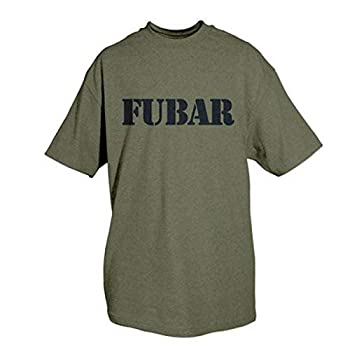 【中古】【インポート品・未当て嵌める】Fox Outdoor 64-541 M Fubar T-Shirt\u0026#44; Olive Drab - Medium