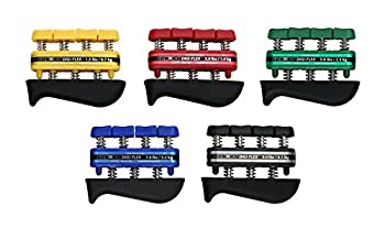 【中古】【輸入品・未使用】CanDo DiCanDo Digi-Flex Hand and Finger Exerciser 5 Piece Set X-Light - X-Heavy Resistance - No Rack -For Dexterity, Strength, and Flexibility for Fingers