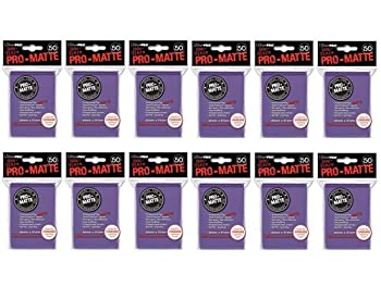 【中古】【輸入品・未使用】600 Ultra Pro Purple PRO-MATTE Deck Protectors Sleeves Standard MTG Colors｜スカイマーケットプラス