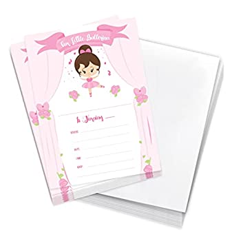 【中古】【インポート品・未当て嵌める】女性バレエダンサー 心うれしい誕生日 誘い出す状 誘い出す状 10枚 状ぶくろ付き添い人 お坊っちゃん お嬢さん ちびっ子 寄り合い