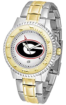 【中古】【インポート品・未当て嵌める】Suntime Competitor ウオッチ ツートンカラー メンズ Links Make Watch Adjustable Georgia Bulldogs - Competitor Two - Tone