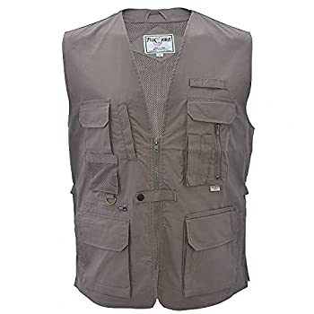 【中古】【輸入品・未使用】Foxfire Thunder River Gear アルティメットトラベル/ハイキング/サファリ/フォトベスト US サイズ: X-Large カラー: グレー｜スカイマーケットプラス