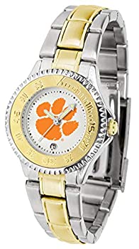 【中古】【インポート品・未当て嵌める】Clemson Tigers引きくらべる他社ツートンカラーレディースウオッチ