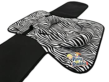 【中古】【輸入品・未使用】Zebra - Pony Up Daddy Saddle