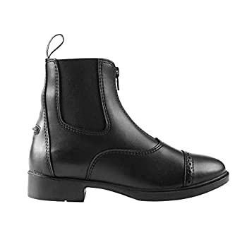 【中古】【輸入品・未使用】Horze WexfordレディースFront Zip Paddockブーツ ブラック|スカイマーケットプラス