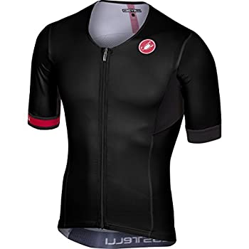 【中古】【インポート品・未当てはめる】(Medium%ｶﾝﾏ% Black) - Castelli Men\u0027s Free Speed Race Tri Jersey