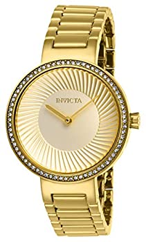 【中古】【輸入品・未使用】Invicta Women's 27001 Specialty Quartz 2 Hand Gold Dial Watch 28,410円