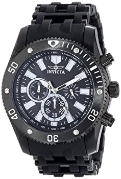【中古】【インポート品・未当て嵌める】Invicta Men \u0026apos;s 14862?Sea Spiderアナログjapanese-quartz黒いことウォッチ